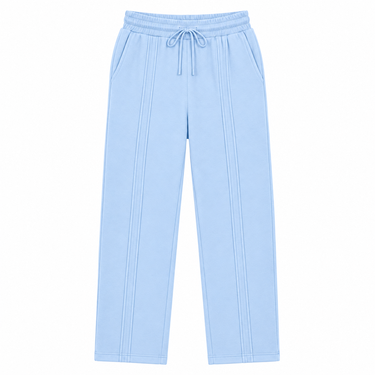 Pantalón Jogger de Dama — 3 pespuntes y tallas S a 3XL — color azul-bebe [ca-cor:azul-bebe] [ca-quadro:01-principal]