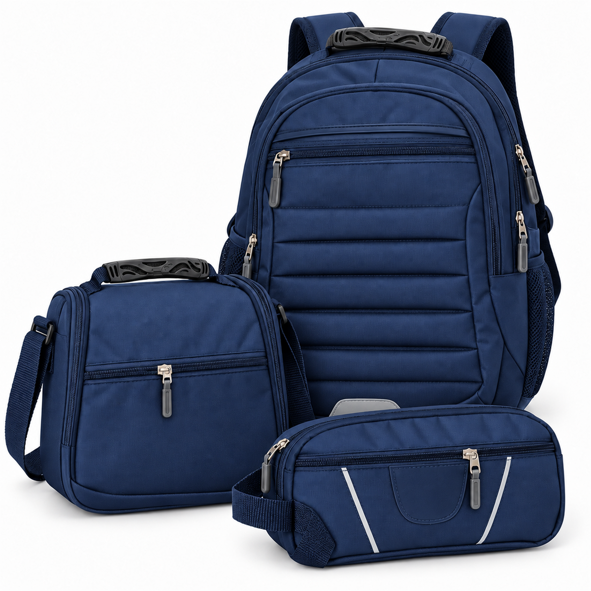 Morral tipo Totto 3 en 1 con lonchera y cartuchera — color azul-marino [ca-cor:azul-marino] [ca-quadro:01-principal]