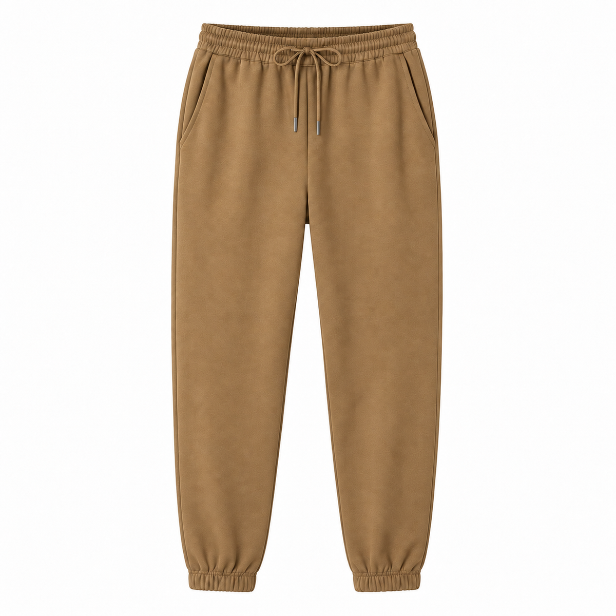 Pantalón Jogger Hombre — ajuste en pretina — color camel [ca-cor:camel] [ca-quadro:01-principal]