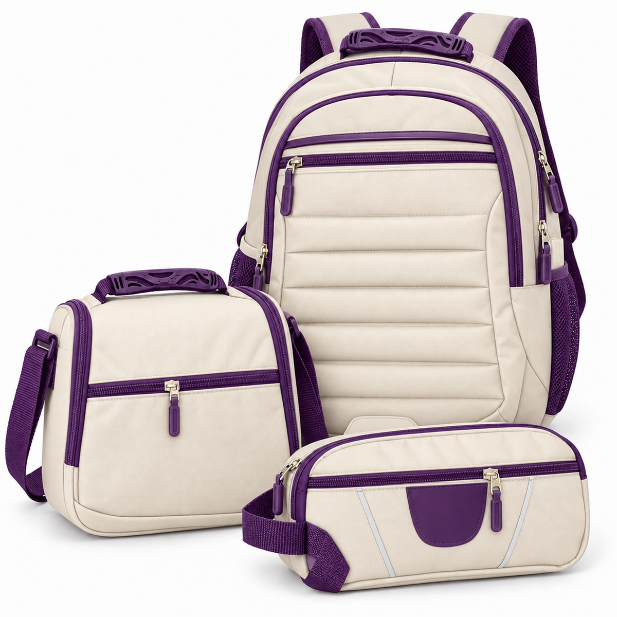 Morral Tipo Totto 3 en 1 con Lonchera y Cartuchera — imagen 11