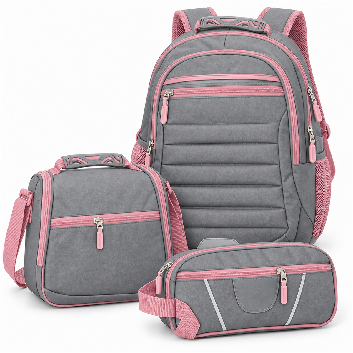 Morral Tipo Totto 3 en 1 con Lonchera y Cartuchera — imagen 15