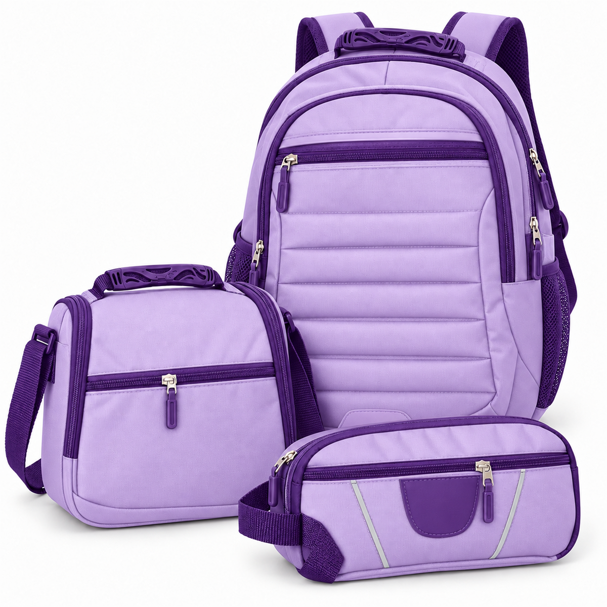 Morral Tipo Totto 3 en 1 con Lonchera y Cartuchera — imagen 17