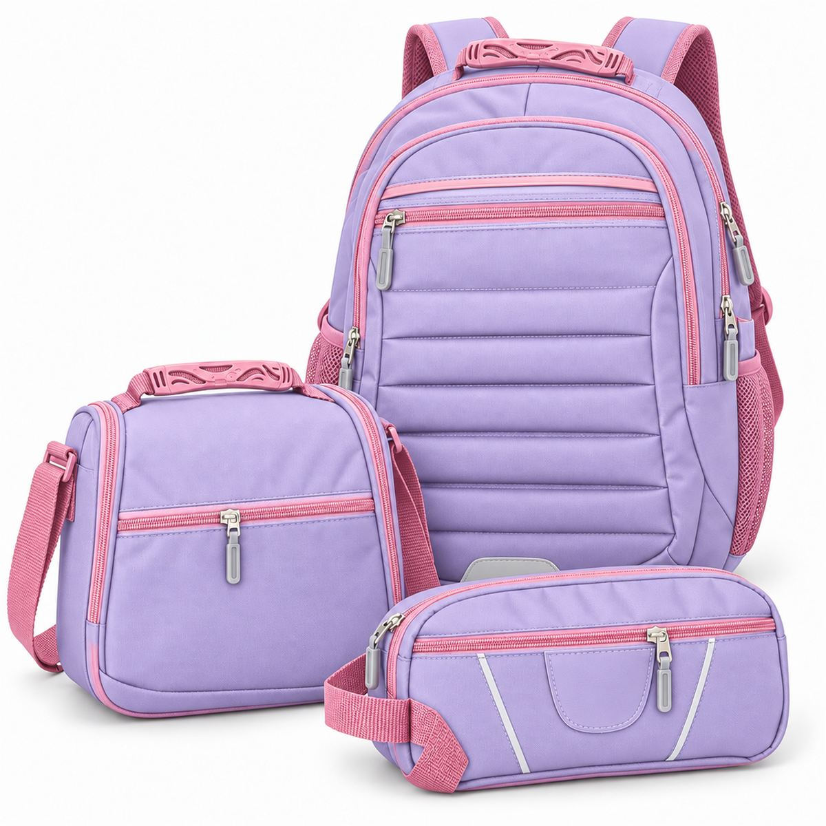 Morral Tipo Totto 3 en 1 con Lonchera y Cartuchera — imagen 18