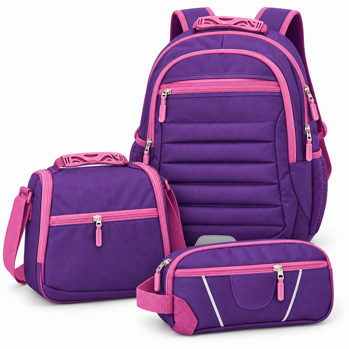 Morral Tipo Totto 3 en 1 con Lonchera y Cartuchera — imagen 20