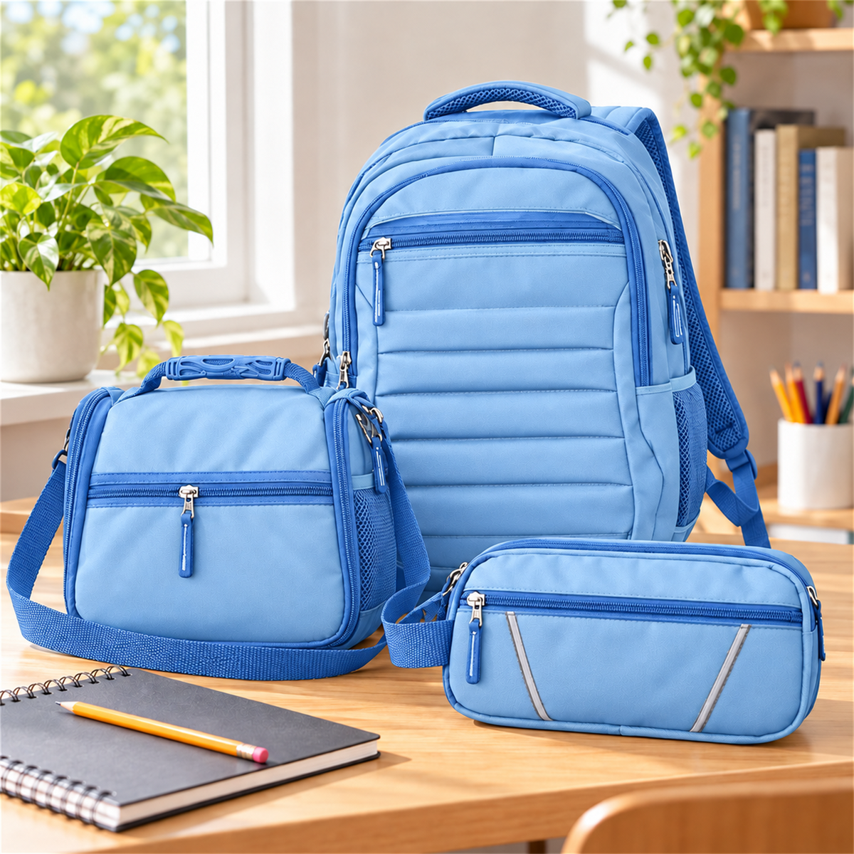 Morral Tipo Totto 3 en 1 con Lonchera y Cartuchera — imagen 37