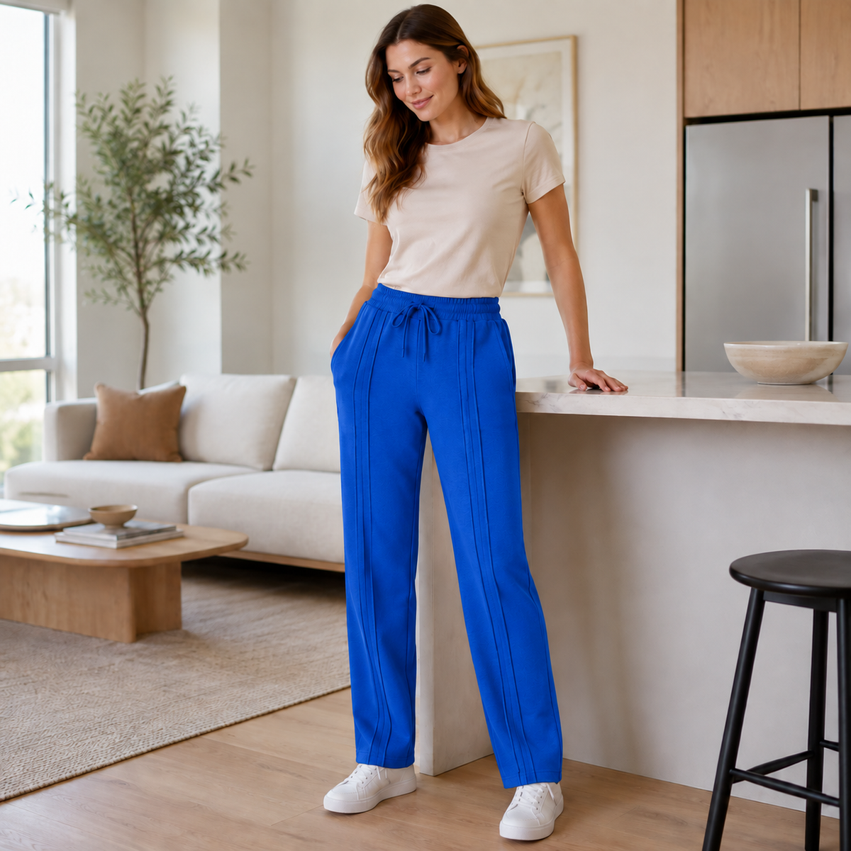 Pantalón Jogger de Dama — 3 pespuntes y tallas S a 3XL — imagen 28