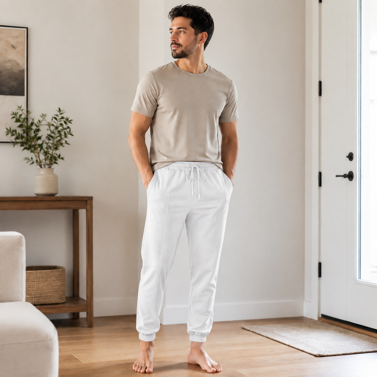 Pantalón Jogger Hombre — ajuste en pretina — imagen 9