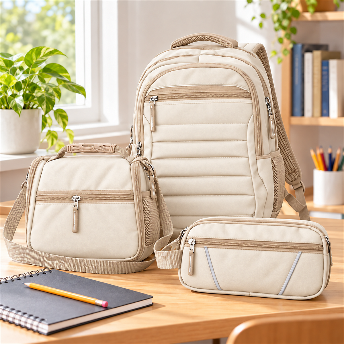 Morral Tipo Totto 3 en 1 con Lonchera y Cartuchera — imagen 44