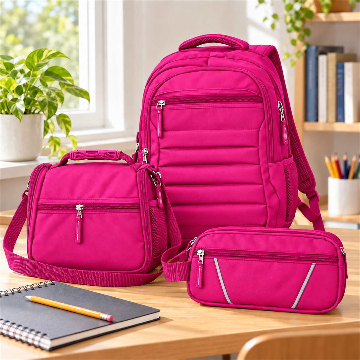 Morral Tipo Totto 3 en 1 con Lonchera y Cartuchera — imagen 45