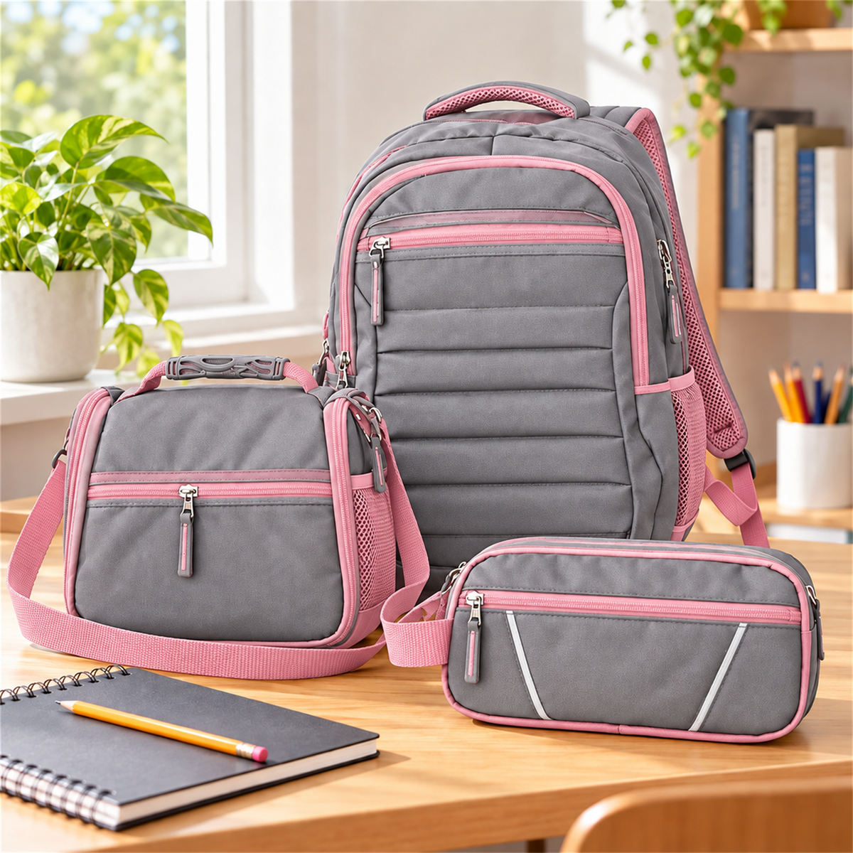 Morral Tipo Totto 3 en 1 con Lonchera y Cartuchera — imagen 46