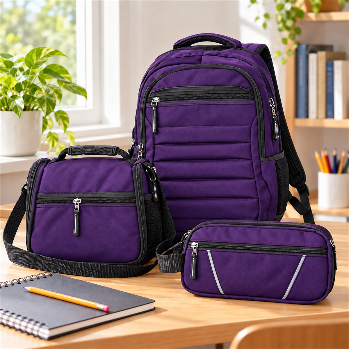 Morral Tipo Totto 3 en 1 con Lonchera y Cartuchera — imagen 50