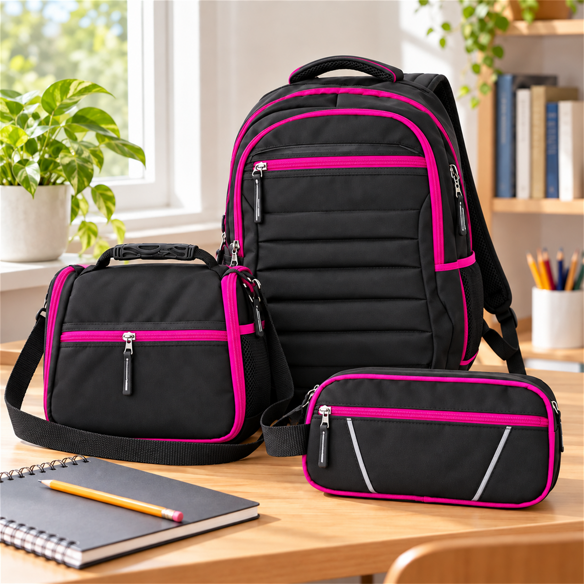 Morral Tipo Totto 3 en 1 con Lonchera y Cartuchera — imagen 54