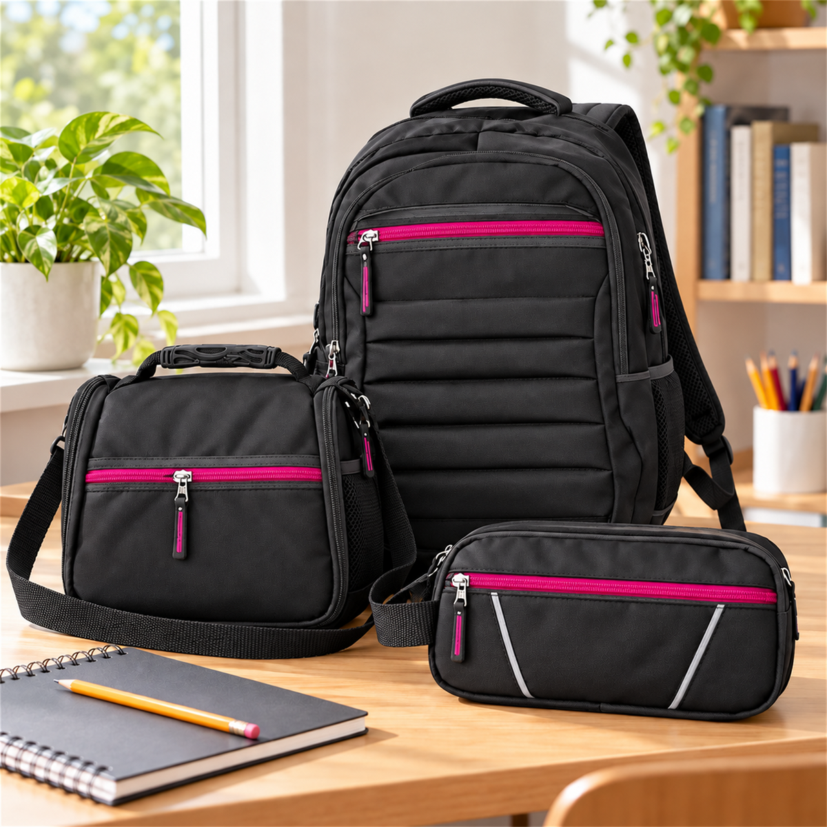 Morral Tipo Totto 3 en 1 con Lonchera y Cartuchera — imagen 57