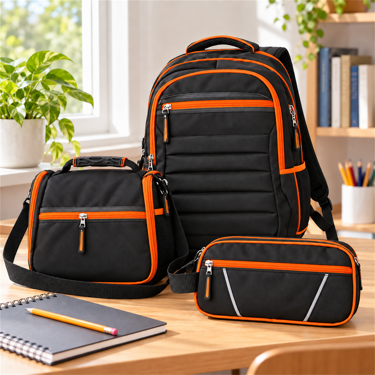 Morral Tipo Totto 3 en 1 con Lonchera y Cartuchera — imagen 59