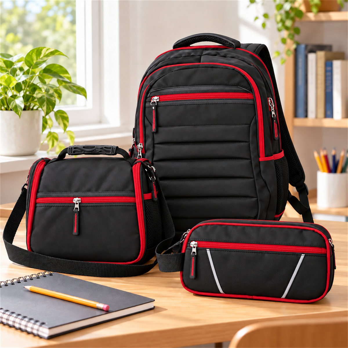 Morral Tipo Totto 3 en 1 con Lonchera y Cartuchera — imagen 60