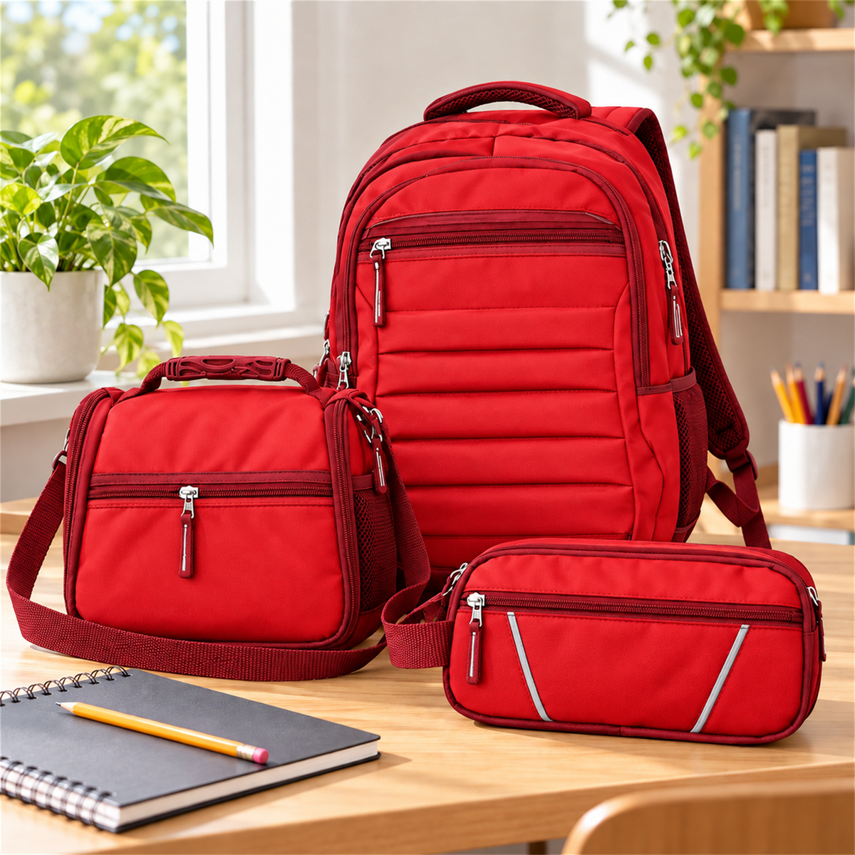 Morral Tipo Totto 3 en 1 con Lonchera y Cartuchera — imagen 63