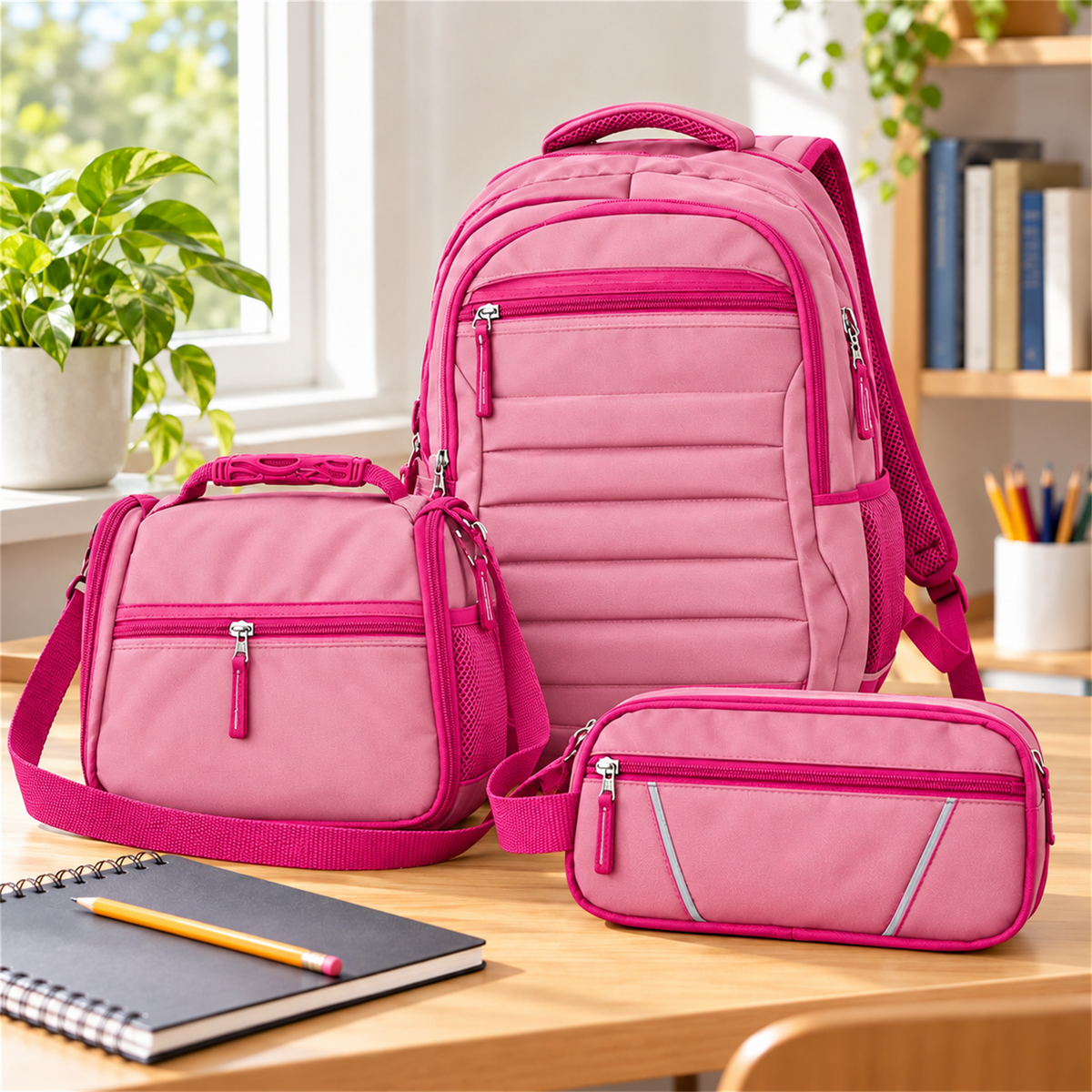 Morral Tipo Totto 3 en 1 con Lonchera y Cartuchera — imagen 64