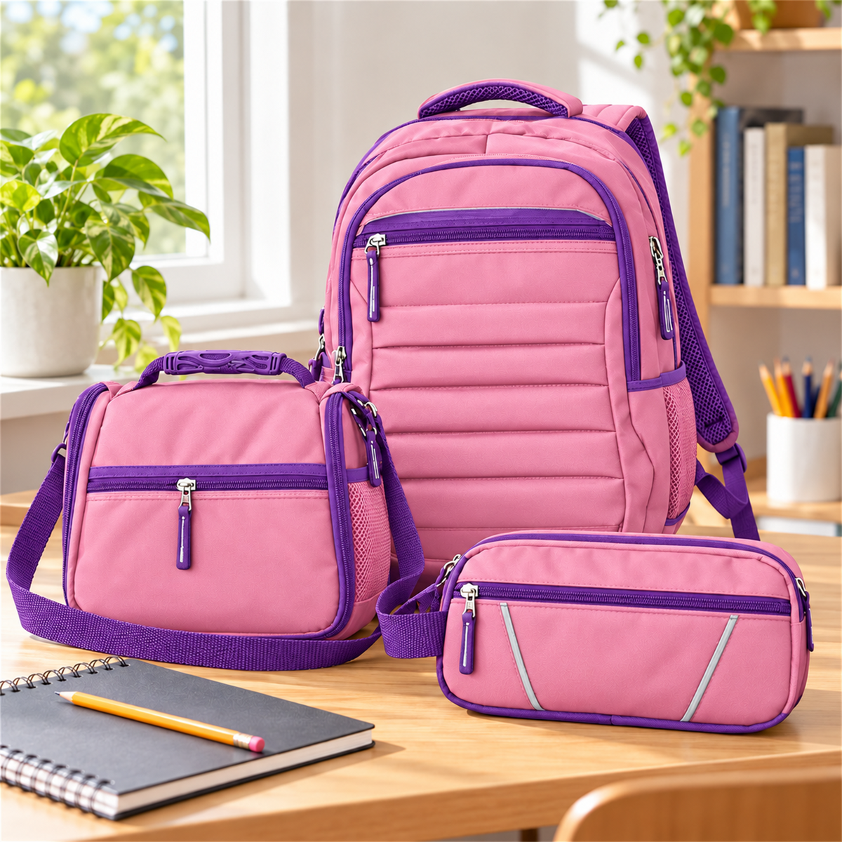 Morral Tipo Totto 3 en 1 con Lonchera y Cartuchera — imagen 65