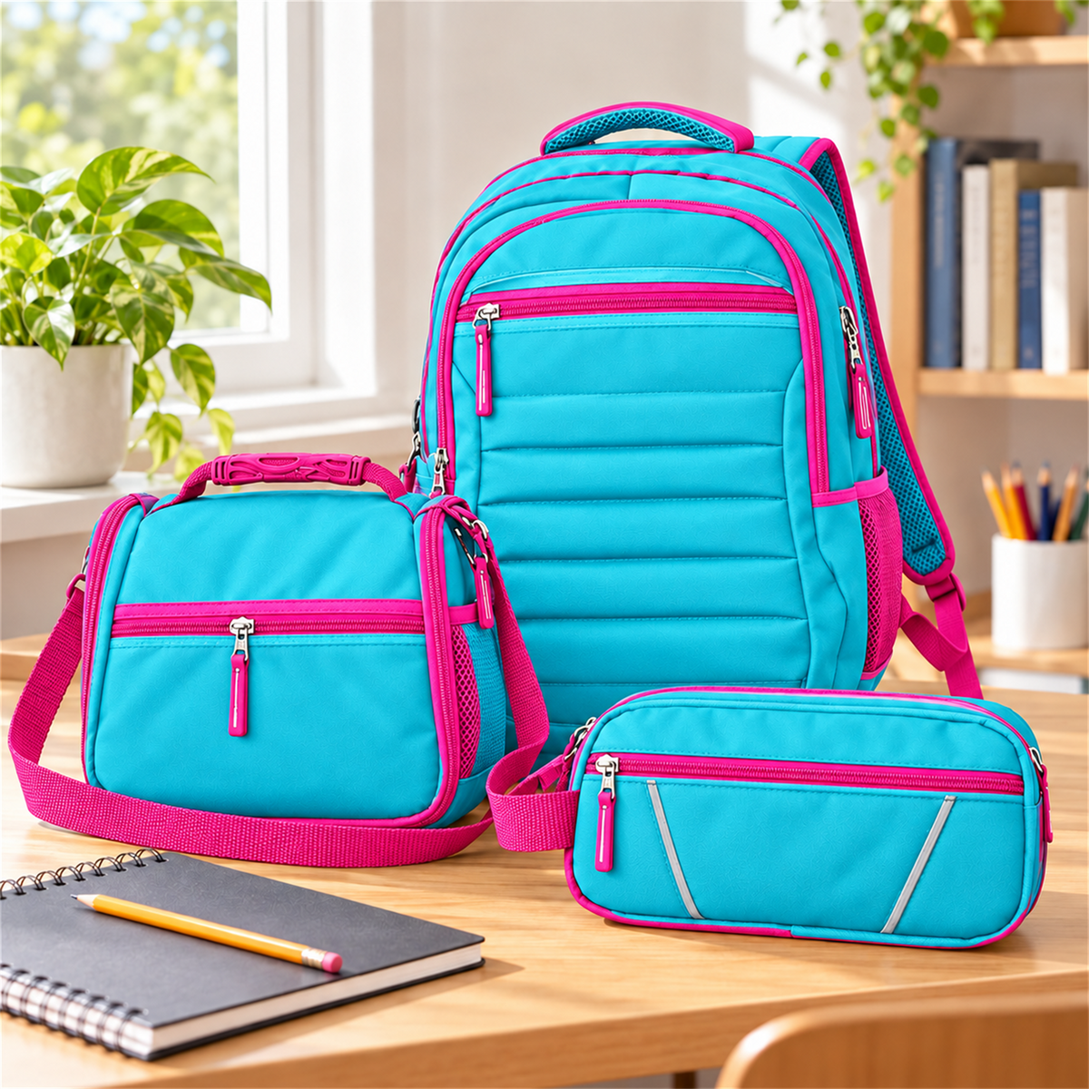 Morral Tipo Totto 3 en 1 con Lonchera y Cartuchera — imagen 66