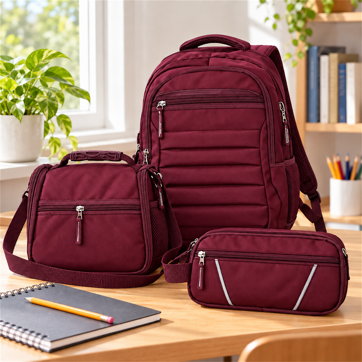 Morral Tipo Totto 3 en 1 con Lonchera y Cartuchera — imagen 67