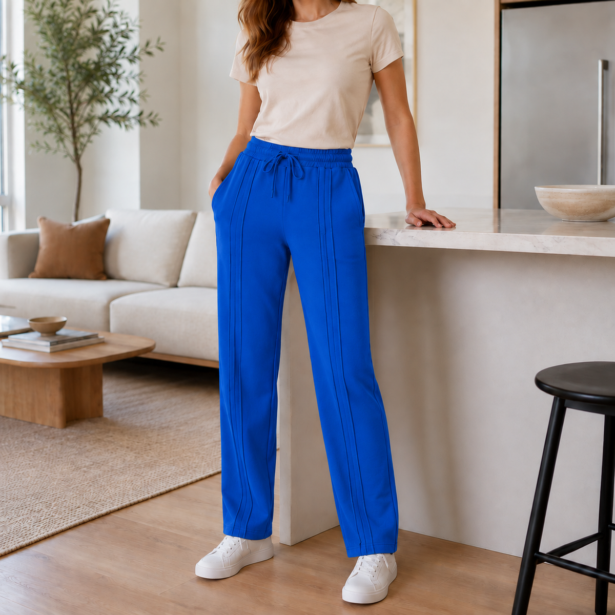 Pantalón Jogger de Dama — 3 pespuntes y tallas S a 3XL — imagen 48