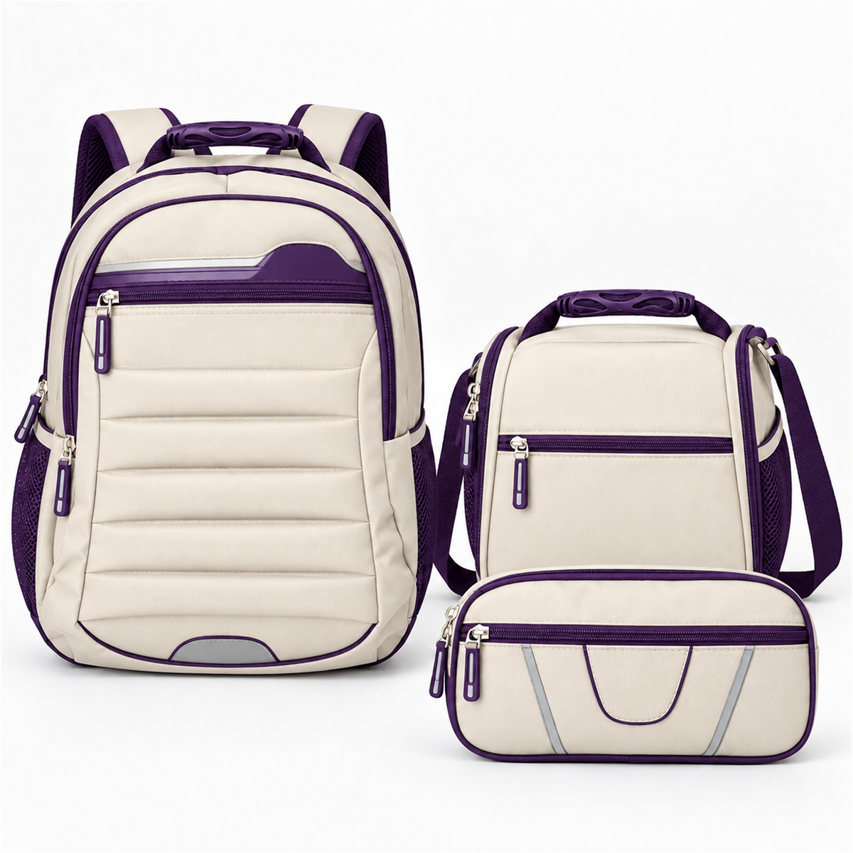 Morral Tipo Totto 3 en 1 con Lonchera y Cartuchera — imagen 73