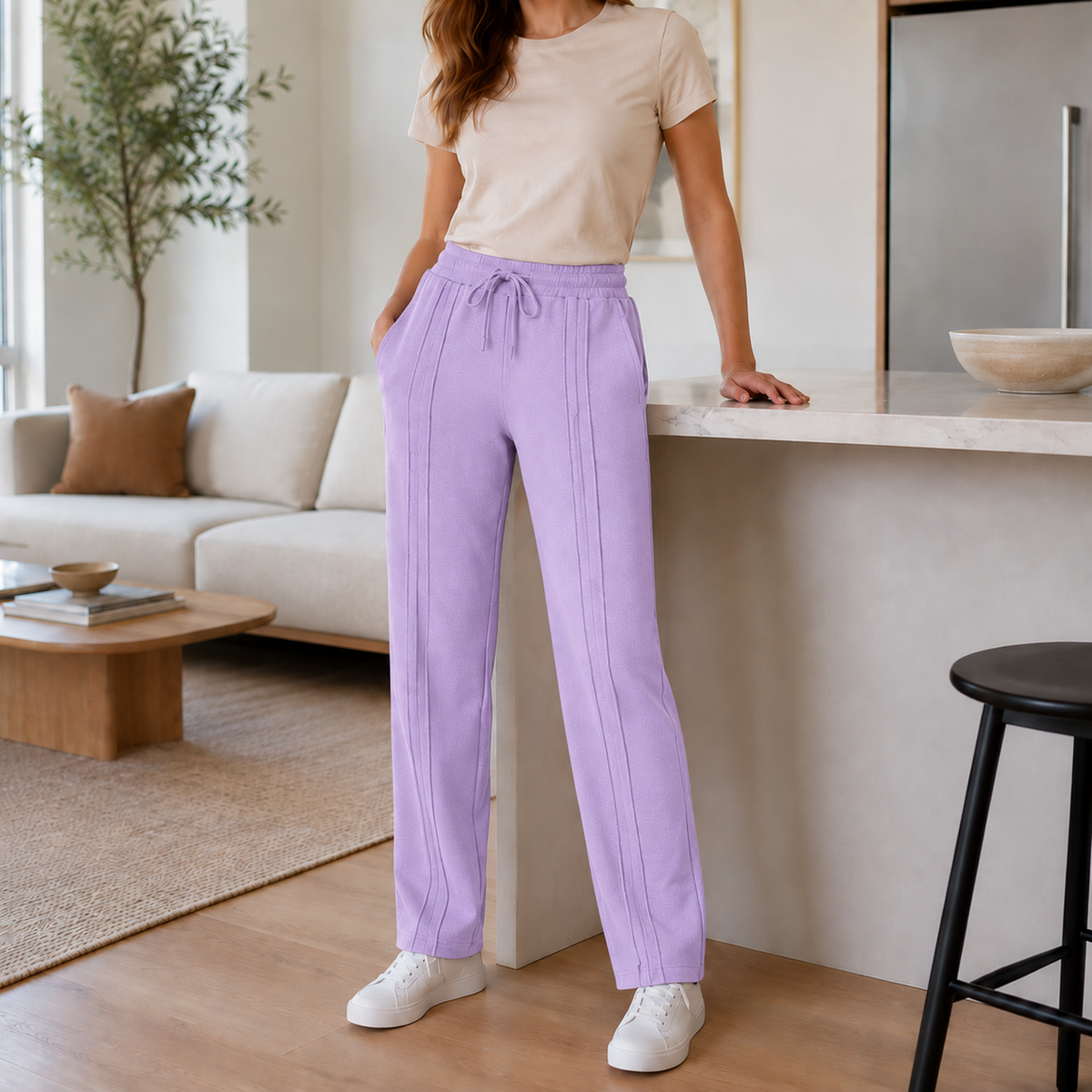 Pantalón Jogger de Dama — 3 pespuntes y tallas S a 3XL — imagen 55