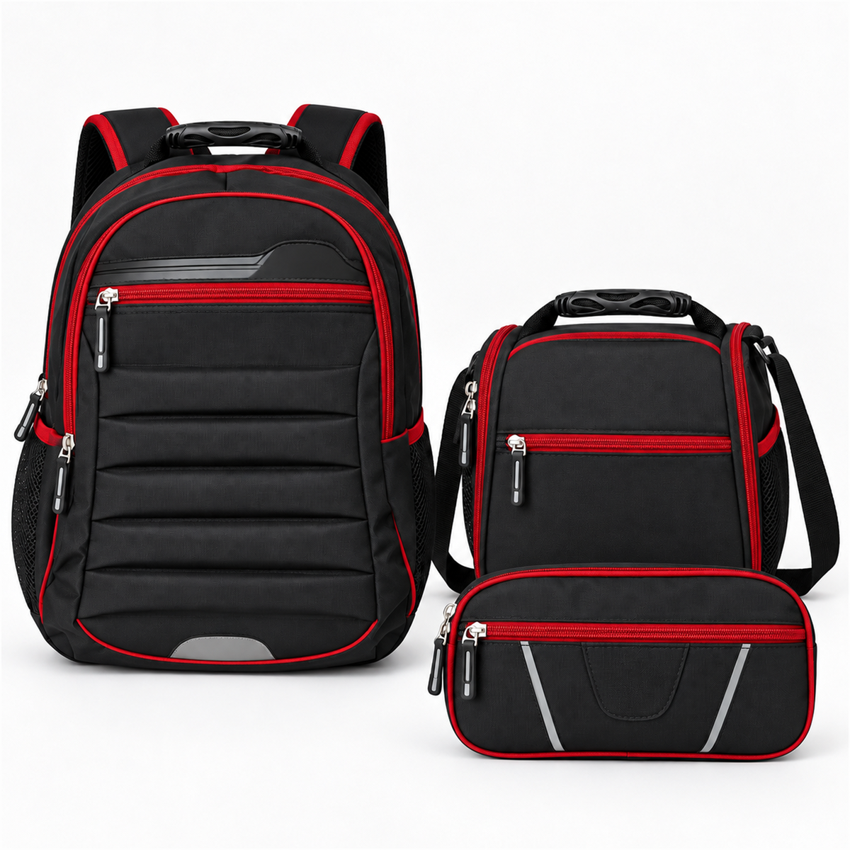 Morral Tipo Totto 3 en 1 con Lonchera y Cartuchera — imagen 91