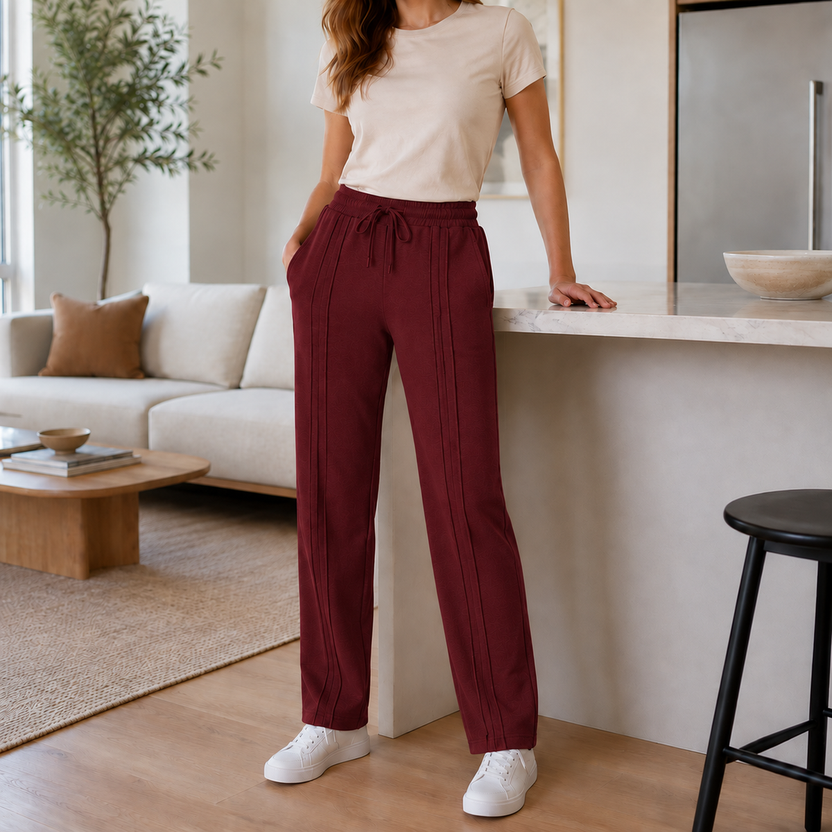 Pantalón Jogger de Dama — 3 pespuntes y tallas S a 3XL — imagen 64