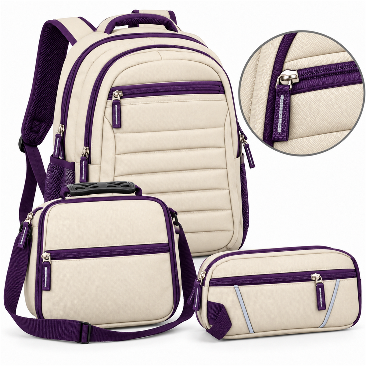Morral Tipo Totto 3 en 1 con Lonchera y Cartuchera — imagen 104