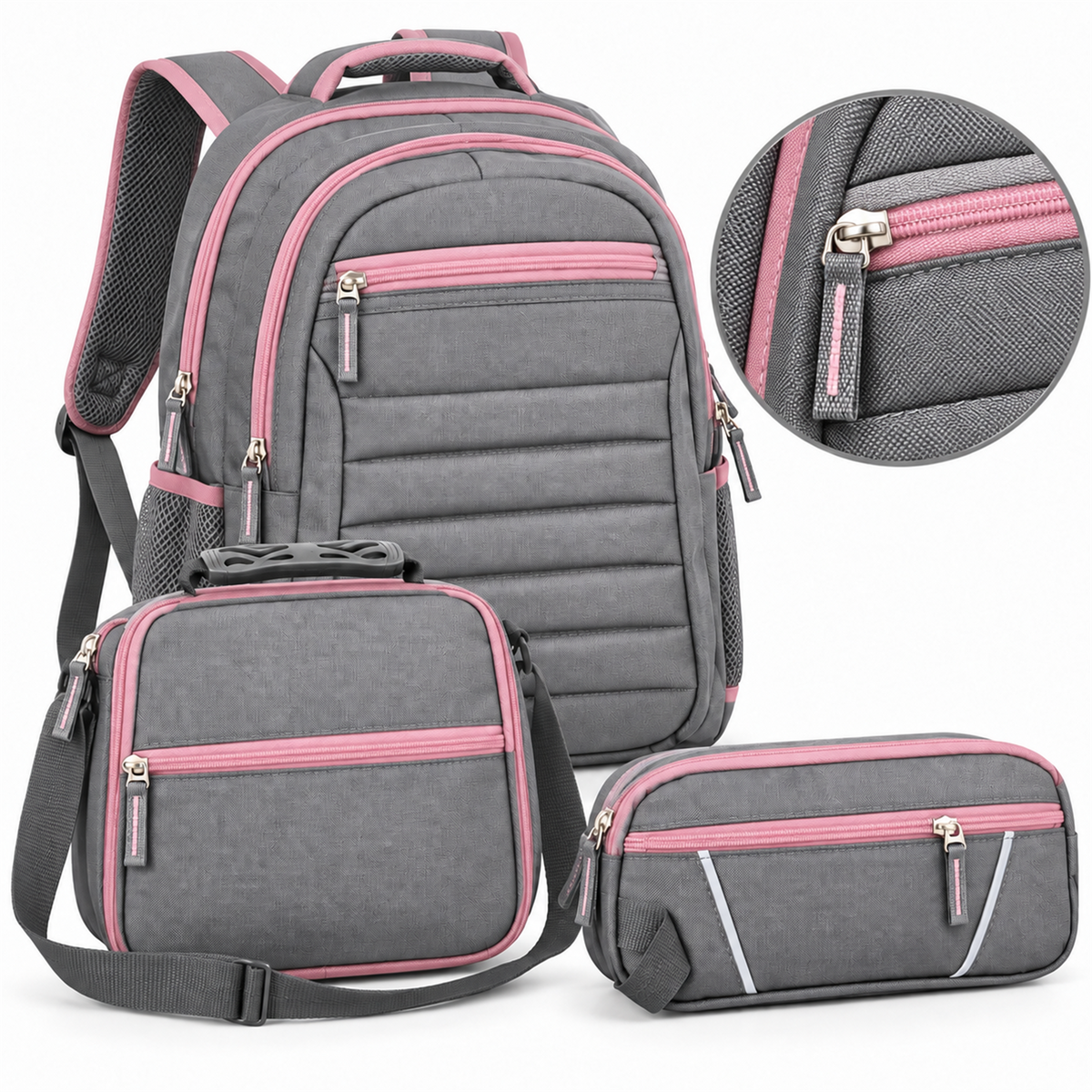 Morral Tipo Totto 3 en 1 con Lonchera y Cartuchera — imagen 108