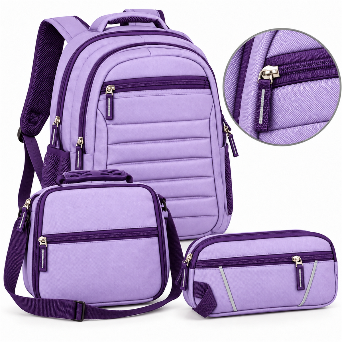 Morral Tipo Totto 3 en 1 con Lonchera y Cartuchera — imagen 110