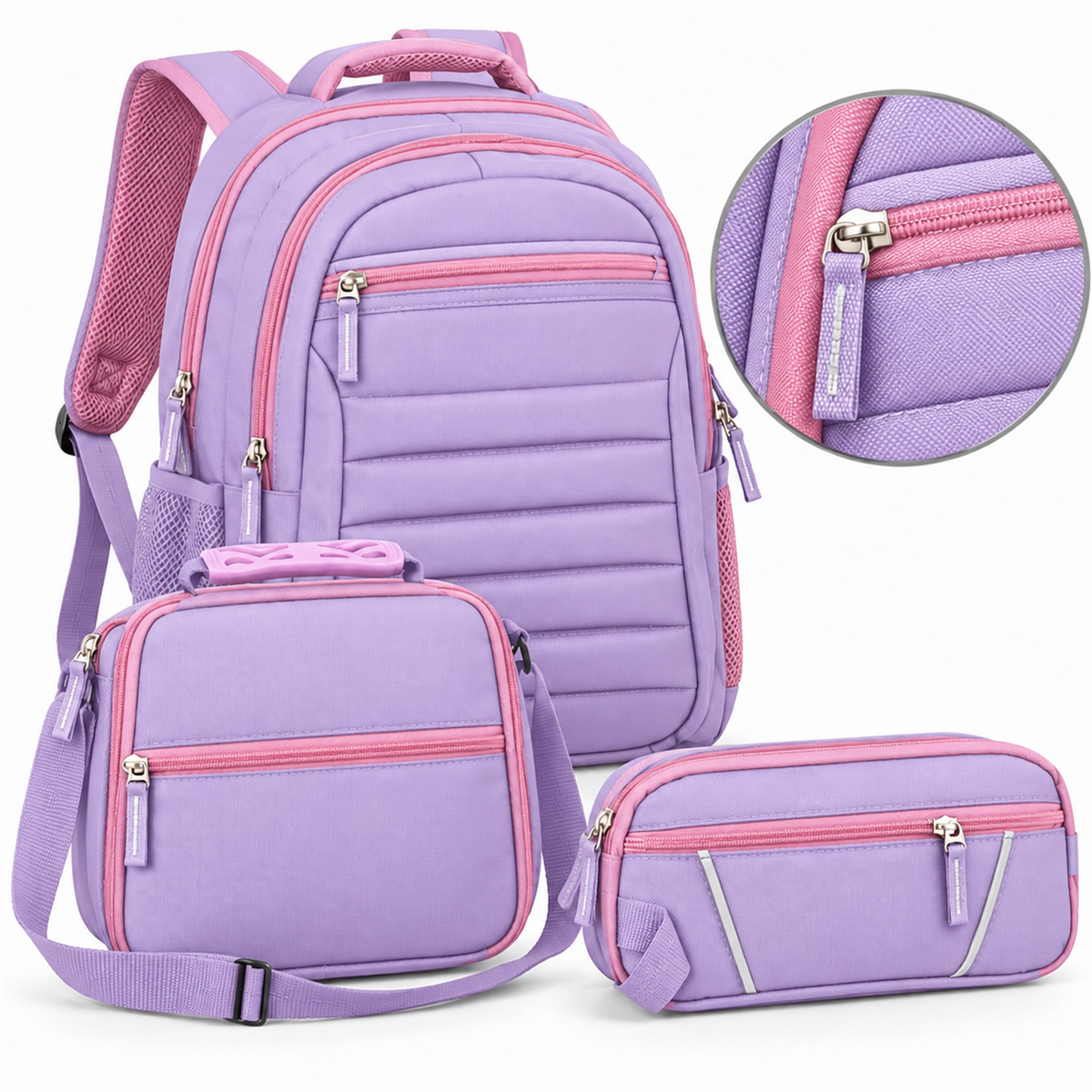 Morral Tipo Totto 3 en 1 con Lonchera y Cartuchera — imagen 111
