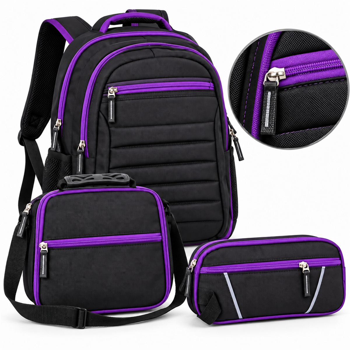 Morral Tipo Totto 3 en 1 con Lonchera y Cartuchera — imagen 120