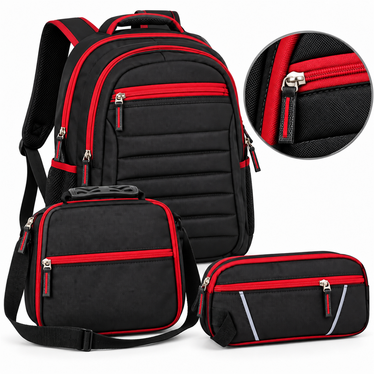 Morral Tipo Totto 3 en 1 con Lonchera y Cartuchera — imagen 122