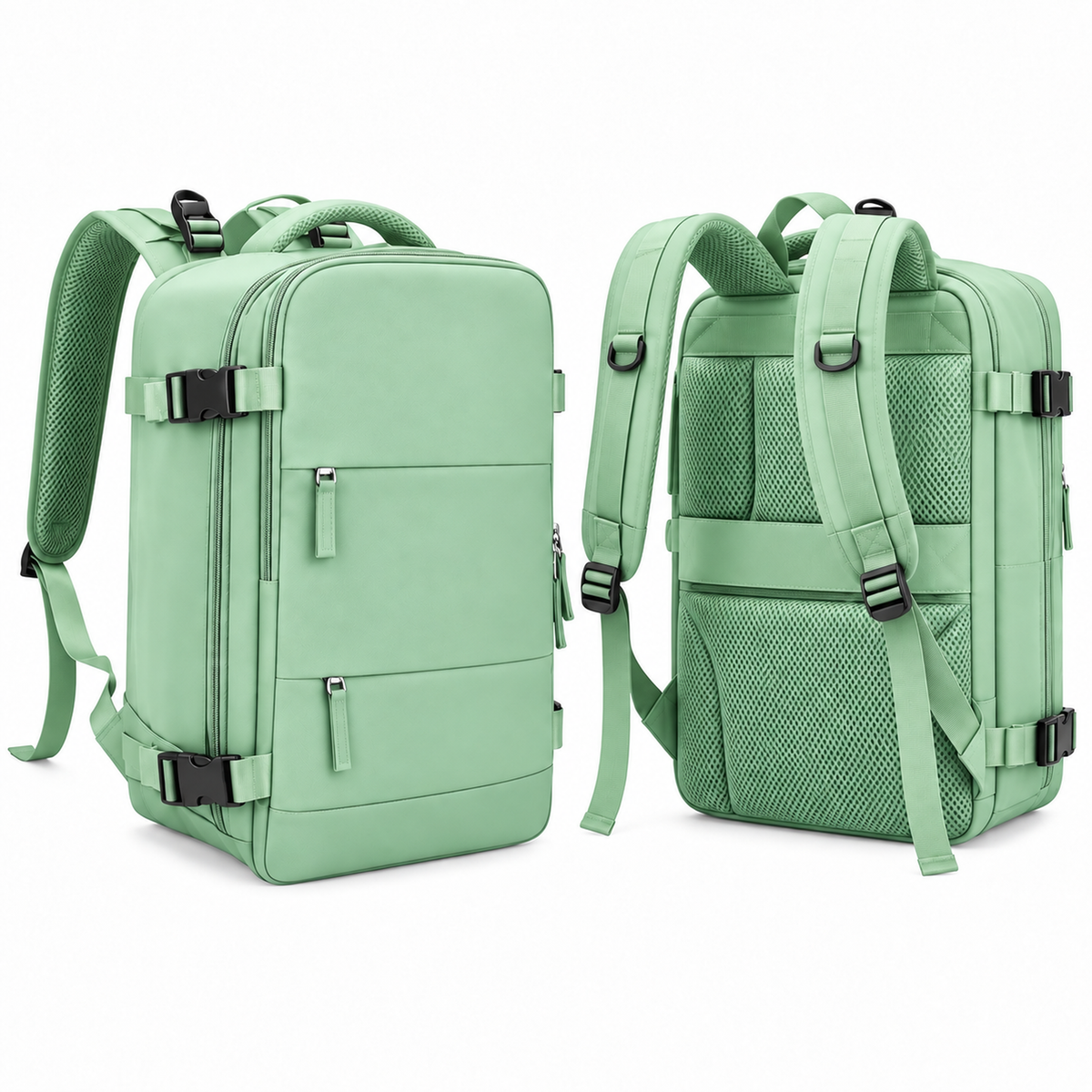 Mochila de Viaje con Compartimentos para Portátil y Zapatos — imagen 54