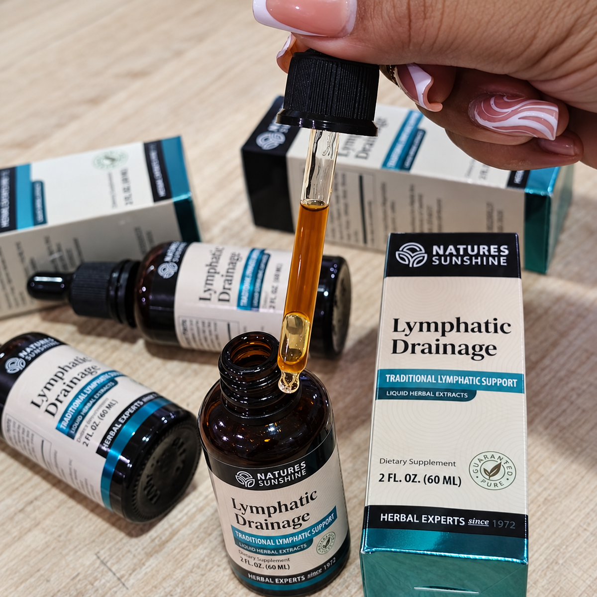 Gotas Drenaje Linfático — tónico herbal líquido — imagen 2