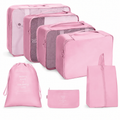 Set de Bolsas Organizadoras de Maleta — nailon con malla