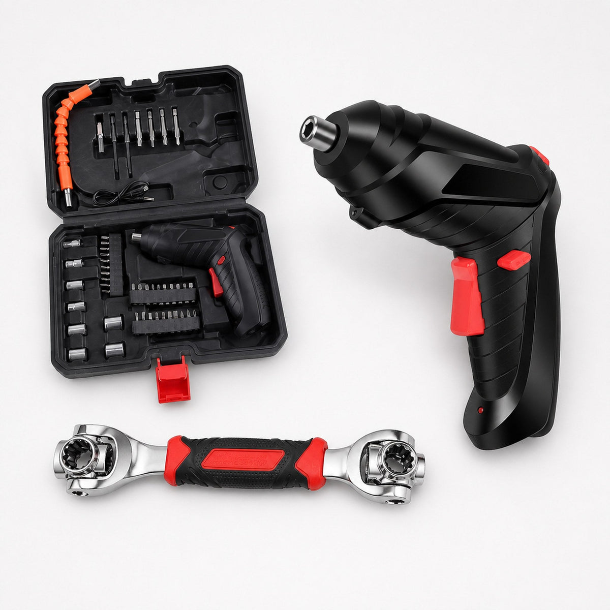 Llave 48 en 1 + Destornillador Eléctrico 47 Piezas — imagen 5