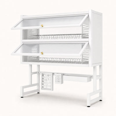 Escurridor Loza 85 cm con Tapa 2 Niveles