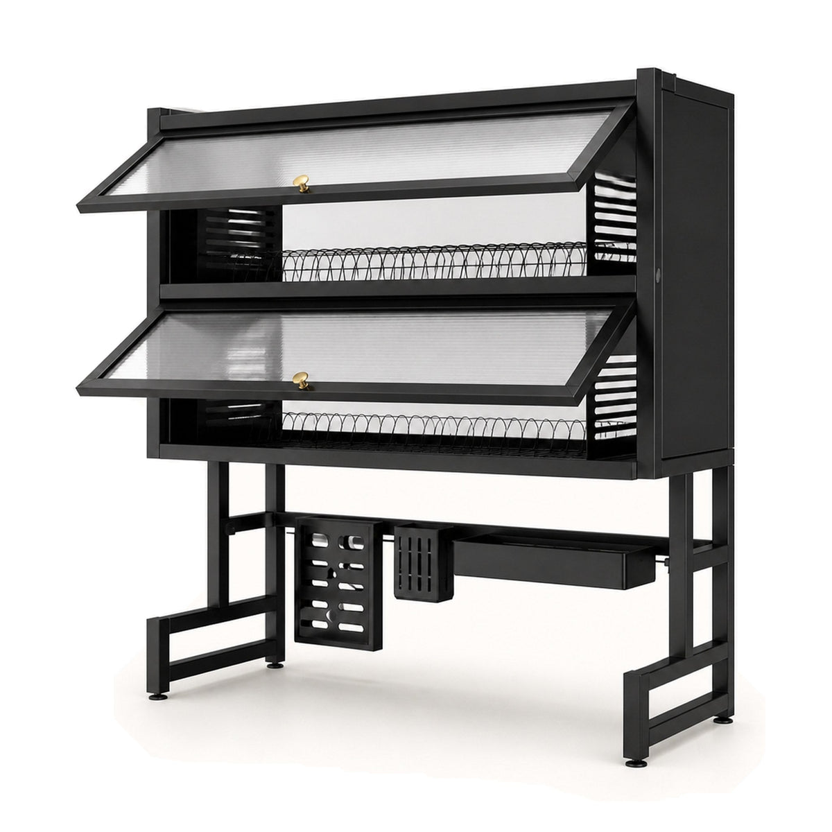 Escurridor Loza 85 cm con Tapa 2 Niveles — imagen 2