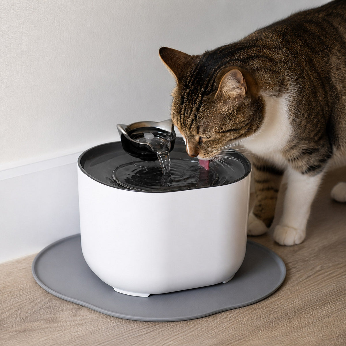 Fuente de Agua para Mascotas Inalámbrica 2,2 L — imagen 3