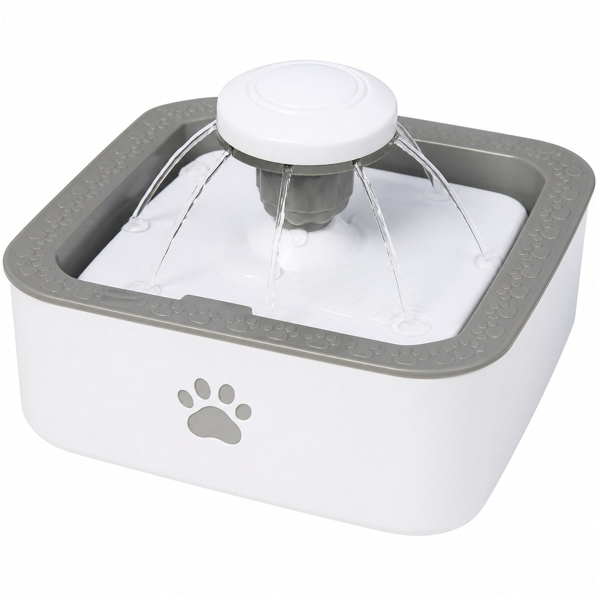 Fuente de Agua para Mascotas 2,5 L — Chorro Múltiple