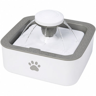 Fuente de Agua para Mascotas 2,5 L — Chorro Múltiple