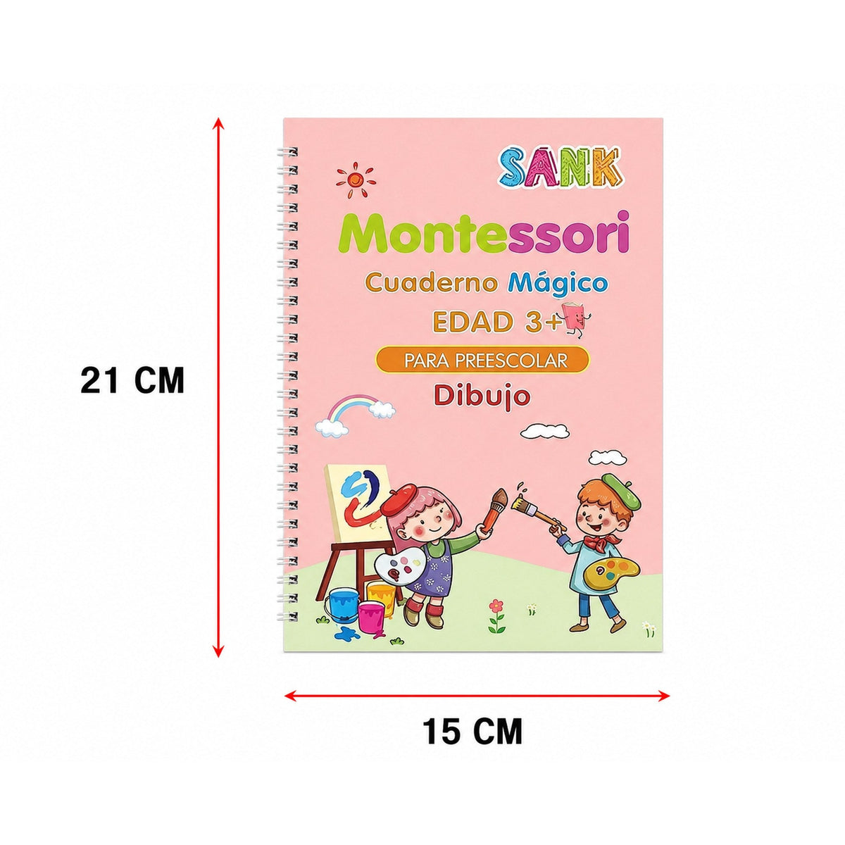 Libros Montessori de Caligrafía — 4 tomos de 64 páginas — imagen 6