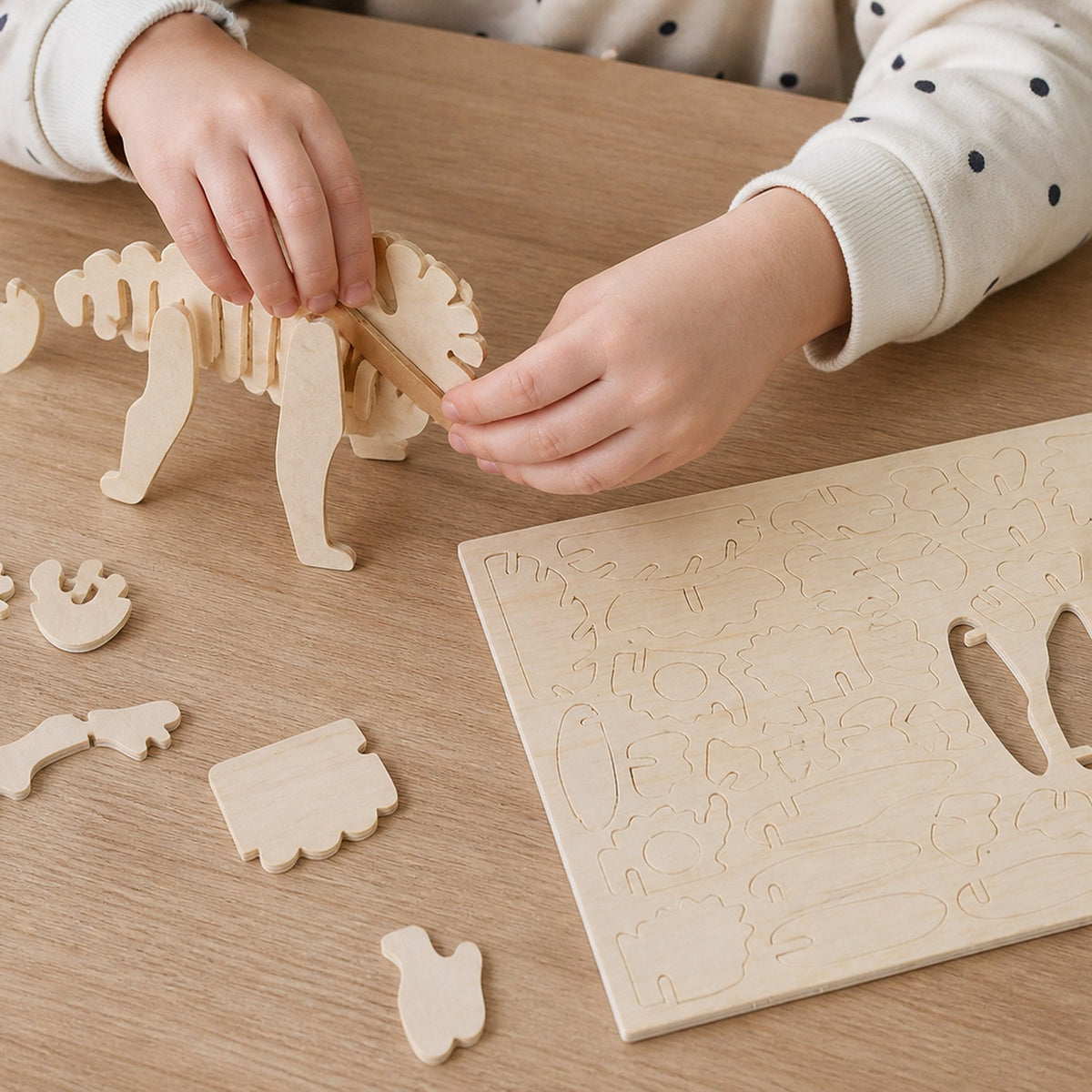 10 Rompecabezas 3D en Madera — más de 30 modelos posibles — imagen 2