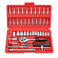 Set de Herramientas 46 Piezas — maletín para el carro y la casa