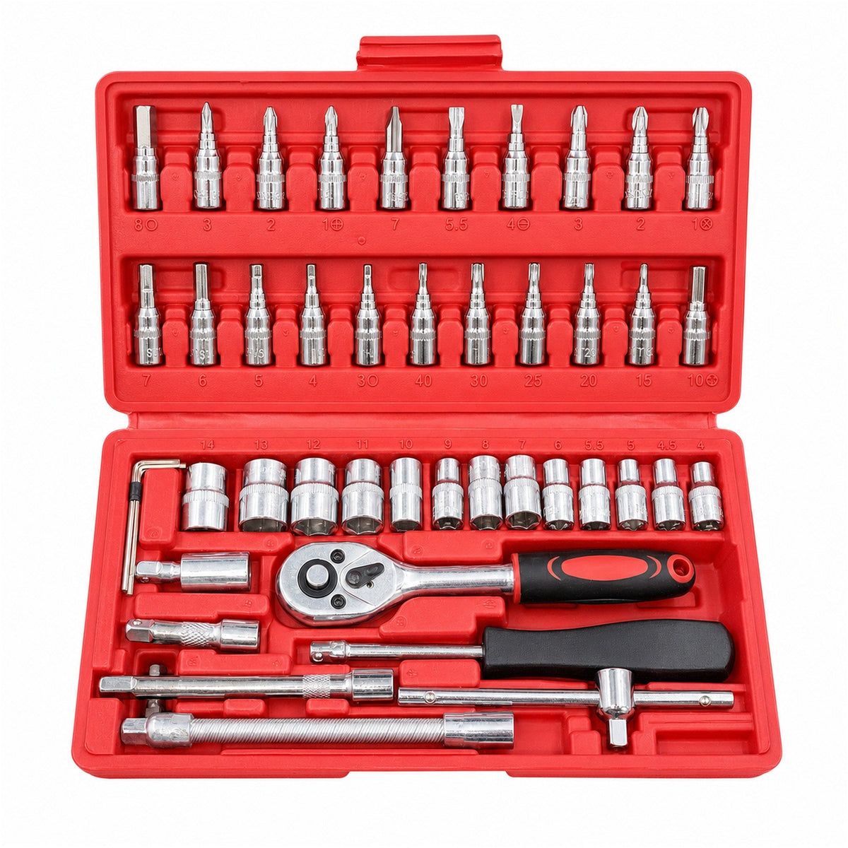 Set de Herramientas 46 Piezas — maletín para el carro y la casa — imagen 1