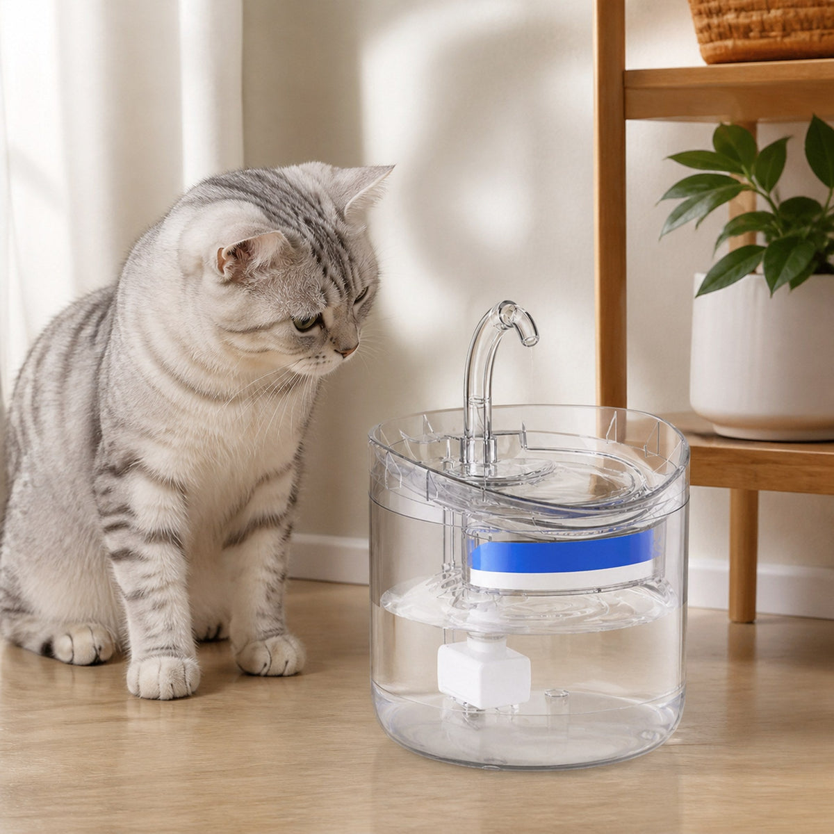 Fuente de Agua para Mascotas Tipo Grifo — Silenciosa — imagen 2