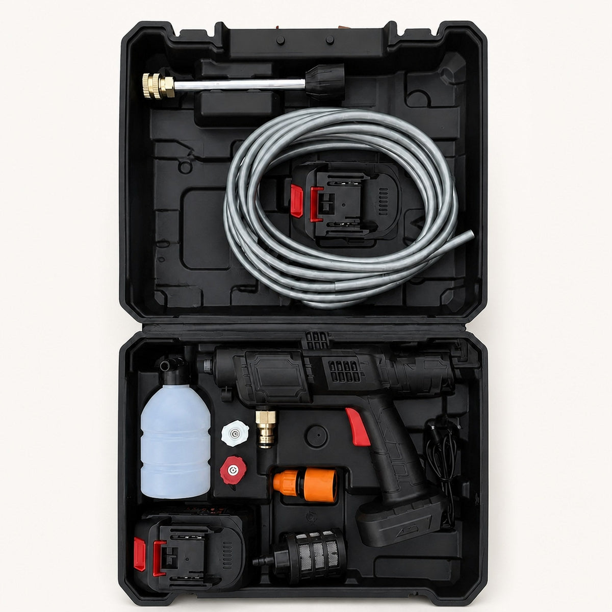 Combo Hidrolavadora Inalámbrica 48 V + Destornillador Eléctrico — 01-principal